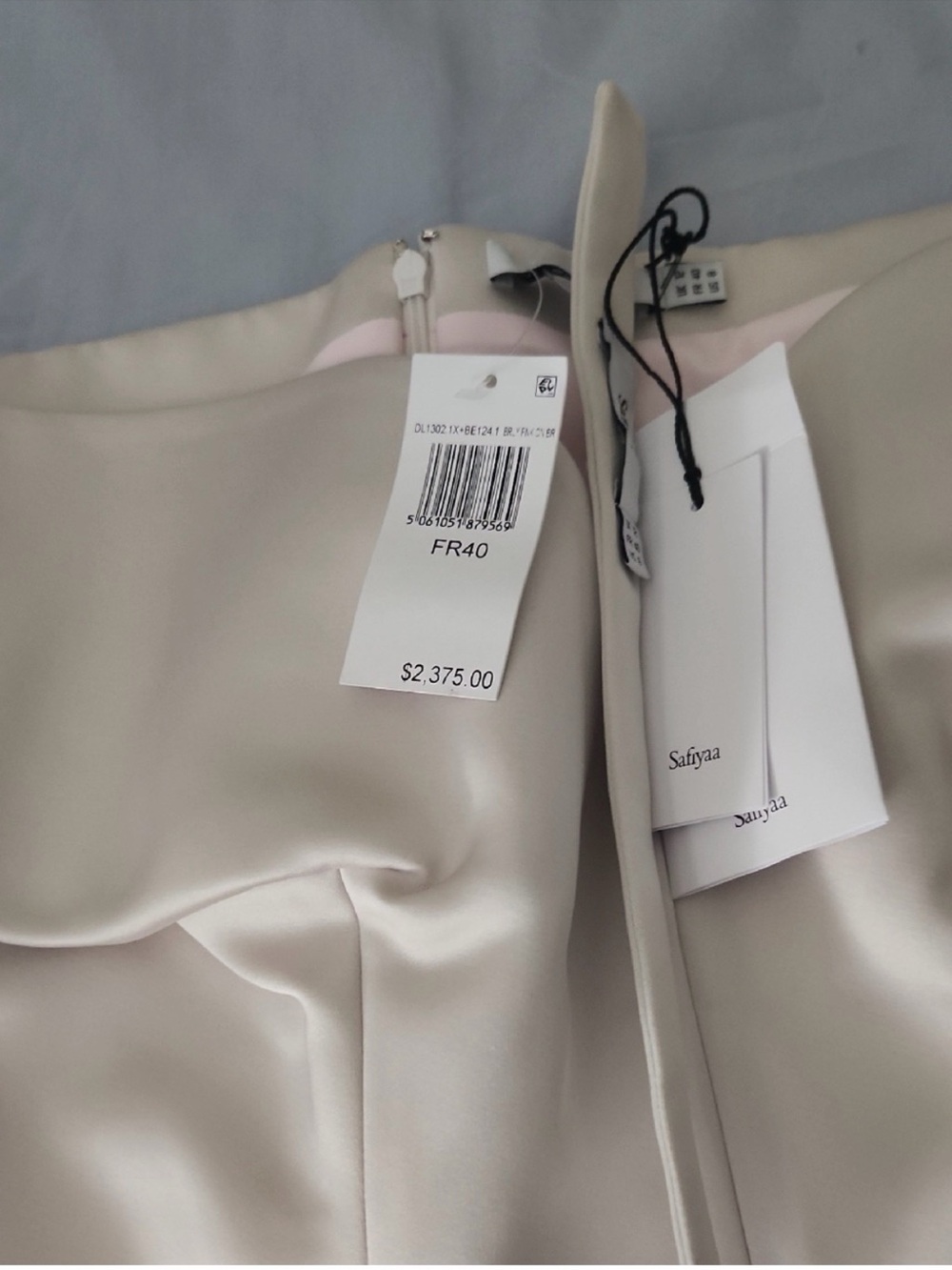 NWT Safiyaa Ebren off shoulder Long gown